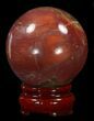 Colorful Petrified Wood Sphere #41942-1